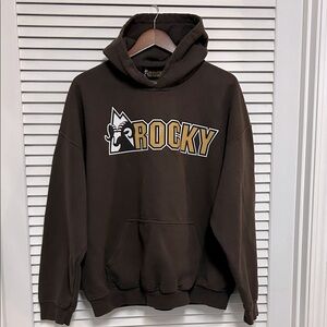 Rocky Dark Brown Hoodie for Men